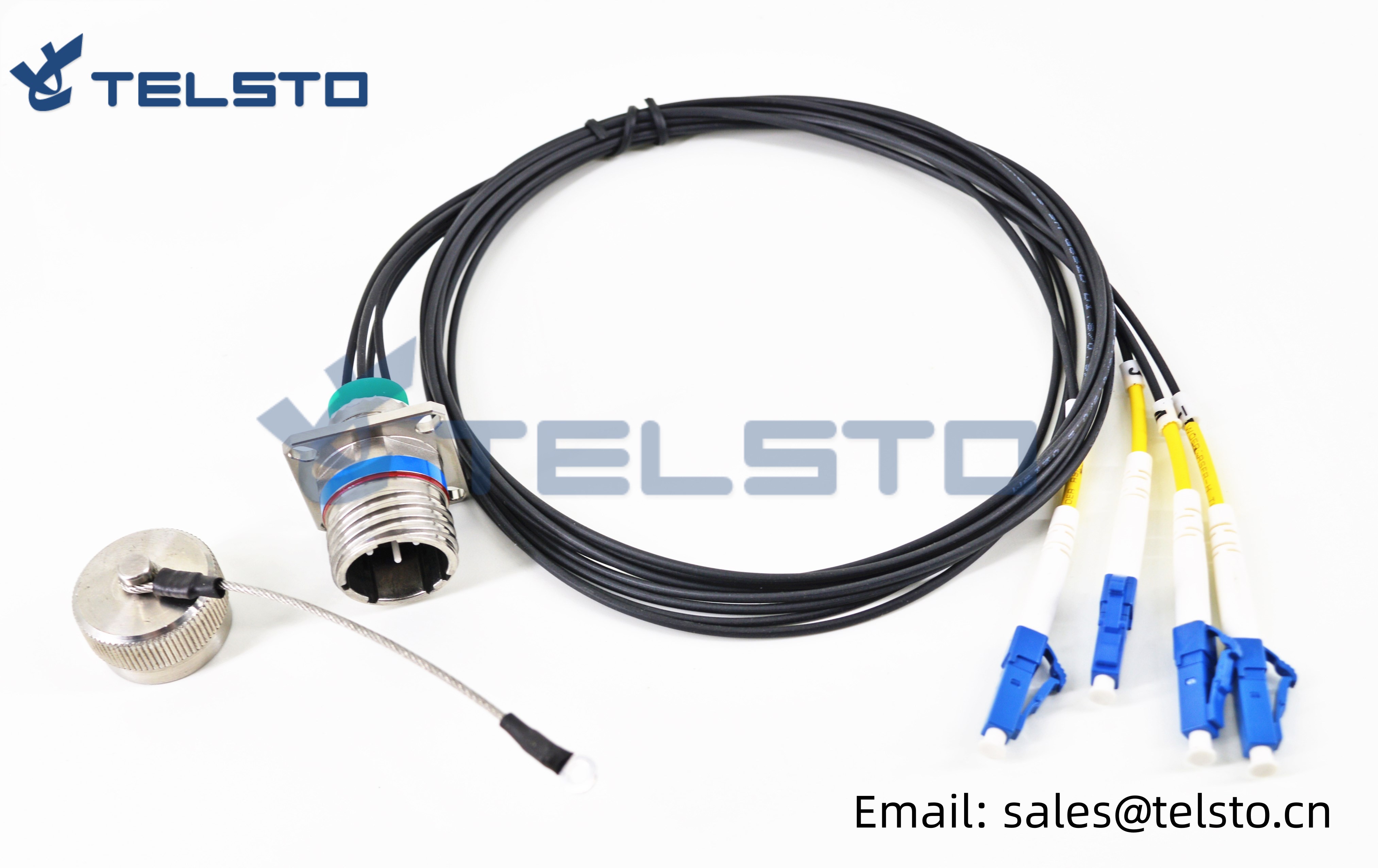 FTTA FTTX Outdoor Plug Socket J599 D38999 Connector RRU BBU Fiber Optic CPRI Cable 副图4