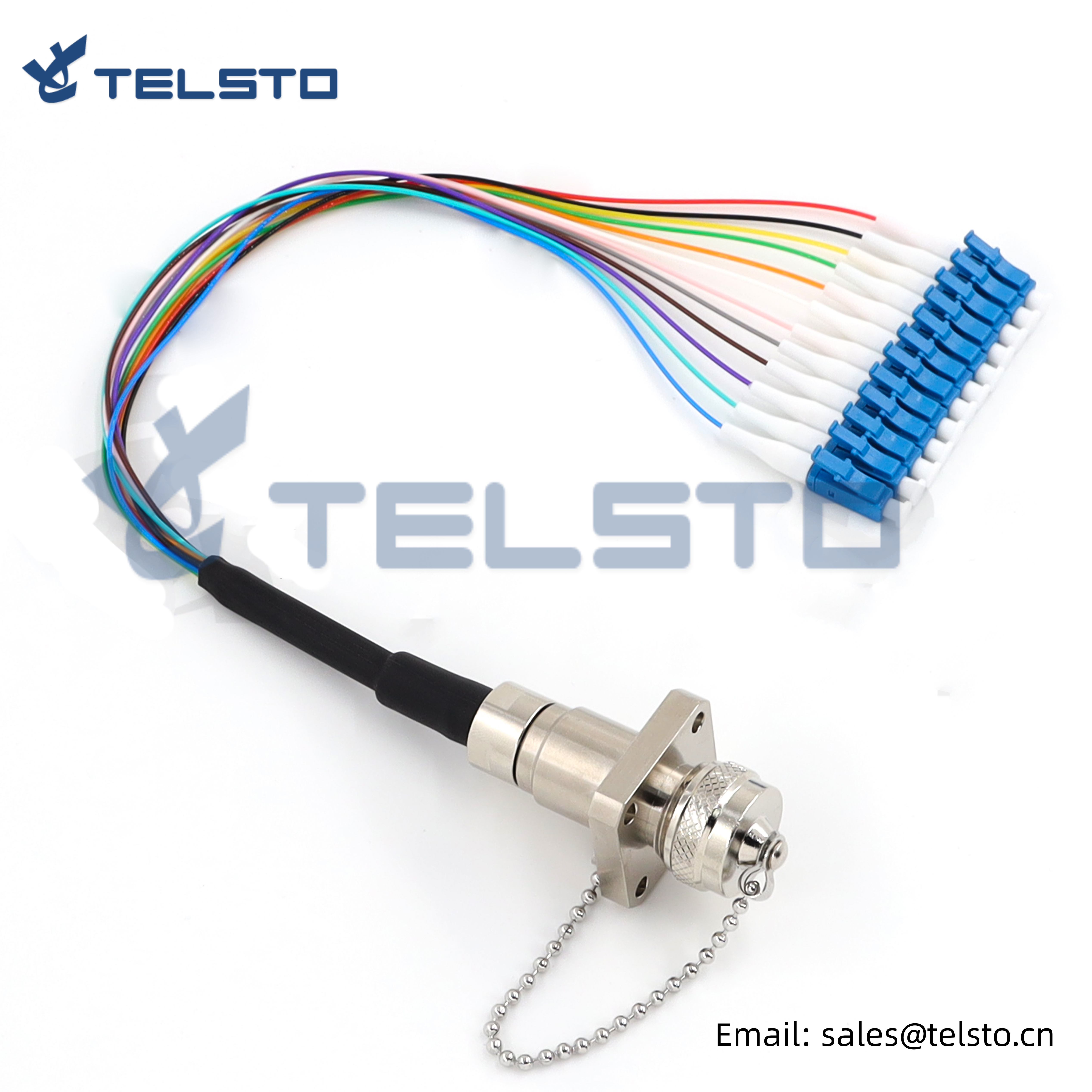 IP67 Outdoor MPO MTP 1224 Cores cable assembly ODC MTP MPO Connector SM G657A1 Cable assembly