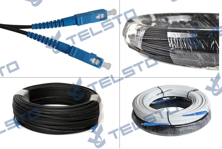 Waterproof ftth armored patchcord 3m duplex om3 jumper  (1)